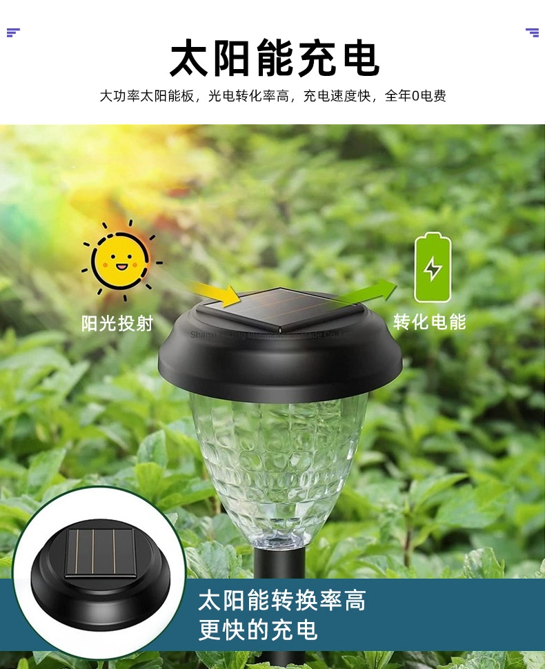 Wholesale Outdoor Solar Garden Lawn LED Bollard Light