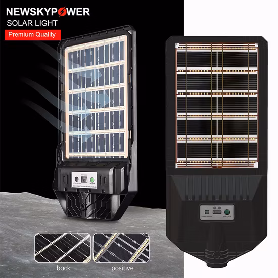 Lampione stradale a LED solare integrato tutto in uno da giardino per esterni IP65 con approvazione CE